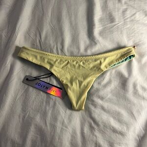 NWT Jolyn Clothing Butter Yellow Bikini Bottom